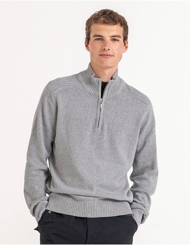 A-EA061-Wakhan 1/4 Zip Sustainable Sweater